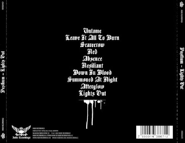Posthum - Lights out (CD) - Velvet Music