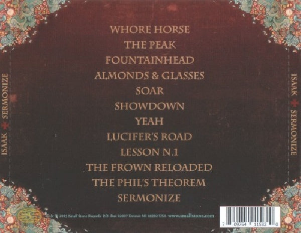 Isaak - Sermonize (CD) - Velvet Music