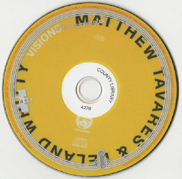 Matthew Tavares & Leland Whitty - Visions (CD)