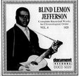 Blind Lemon Jefferson - Complete recordings 1925-1929 vol.4 (1929) (CD) - Velvet Music
