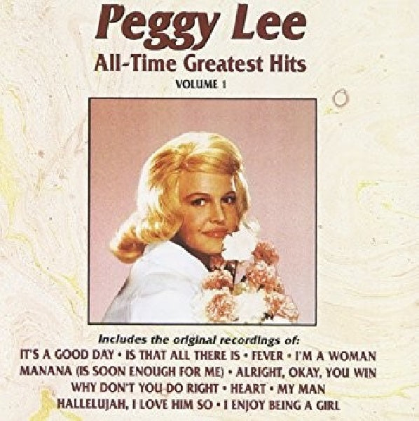 Peggy Lee - All-time greatest hits 1 (CD) - Velvet Music
