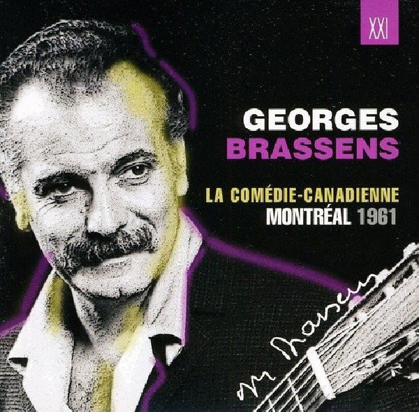 Georges Brassens - A la comedie canadienne (CD) - Velvet Music
