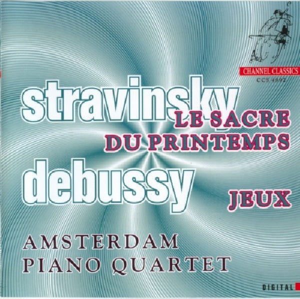 Amsterdam Piano Quartet - Le sacre du printemps / jeux (CD) - Velvet Music