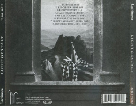 Lacrimosa - Lichtgestalt (CD) - Velvet Music