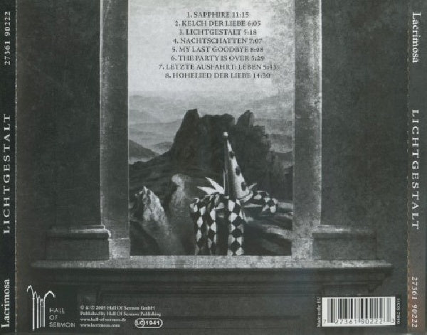 Lacrimosa - Lichtgestalt (CD) - Velvet Music