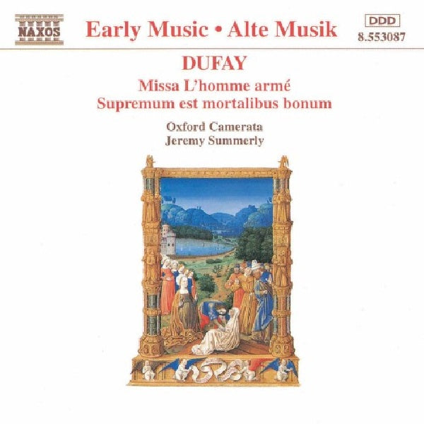 G. Dufay - Missa l'homme arme (CD) - Velvet Music