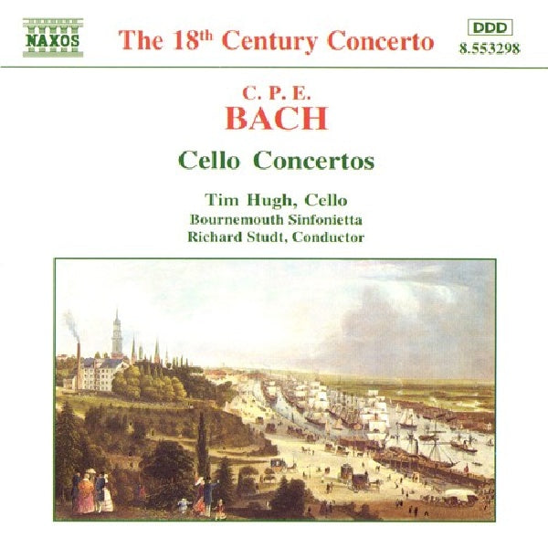 Cpe Bach - Cello concertos (CD)