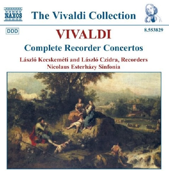 A. Vivaldi - Complete recorder concertos (CD) - Velvet Music