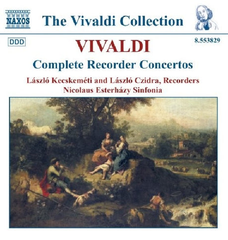 A. Vivaldi - Complete recorder concertos (CD) - Velvet Music
