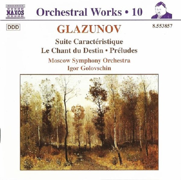 Alexander Glazunov - Orchestral works vol.10 (CD) - Velvet Music