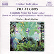 H. Villa-lobos - Complete music for solo g (CD) - Velvet Music