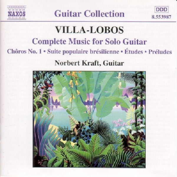 H. Villa-lobos - Complete music for solo g (CD) - Velvet Music