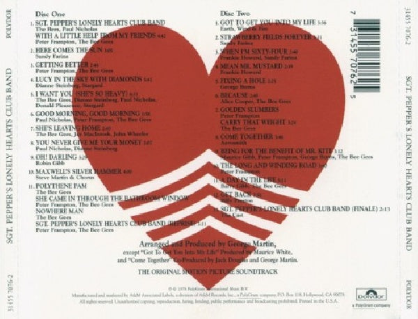V/A (Various Artists) - Sgt. peppers lonely heart (CD) - Velvet Music