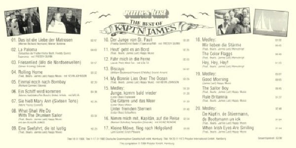 James Last - The best of kã¤pt'n james (CD) - Velvet Music