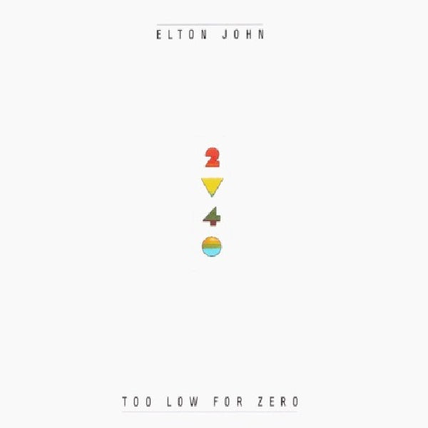 Elton John - Too low for zero (CD) - Velvet Music
