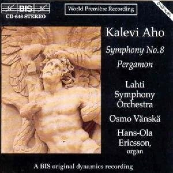 K. Aho - Symphony no.8 for organ & (CD) - Velvet Music