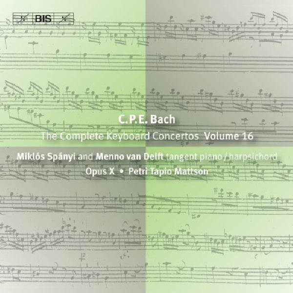 Cpe Bach - Keyboard concertos v.16 (CD)