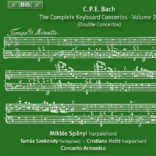 Cpe Bach - Complete keyboard concertos (CD)