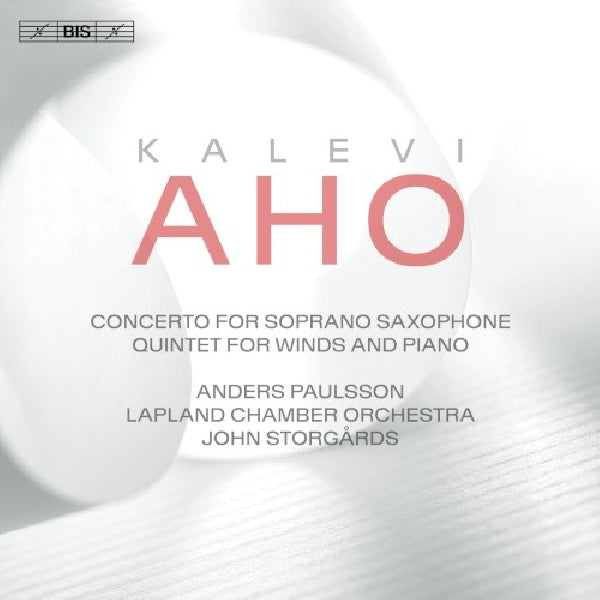 K. Aho - Concerto pour saxophone soprano/quintette à vent (CD)