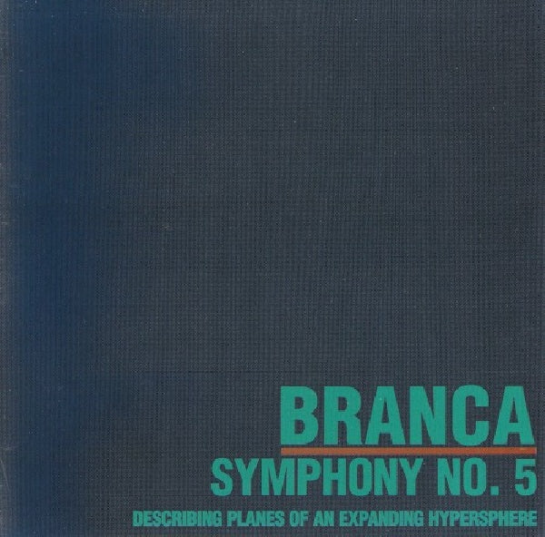 Glenn Branca - Symphony no.5 (CD) - Velvet Music