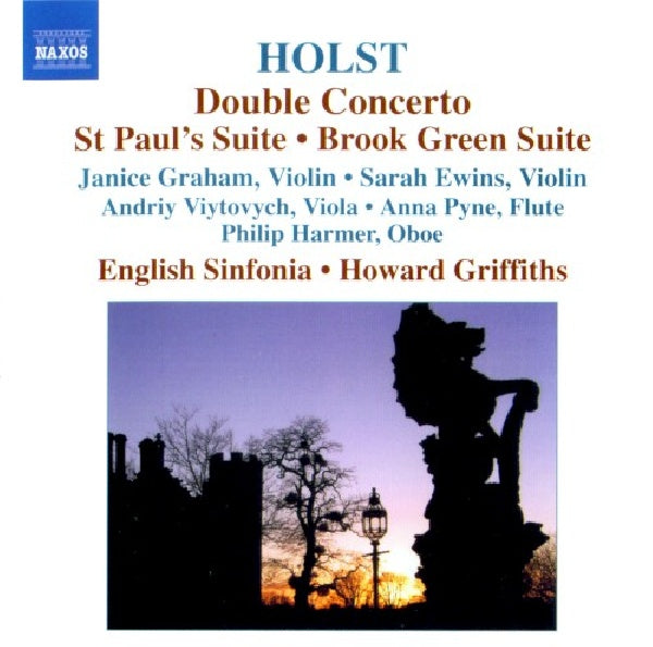 G. Holst - Double concerto (CD) - Velvet Music