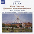 Brian - Violin concerto/symphony (CD) - Velvet Music
