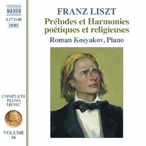 Roman Kosyakov - Liszt: musique complète pour piano vol.56 - préludes (CD)