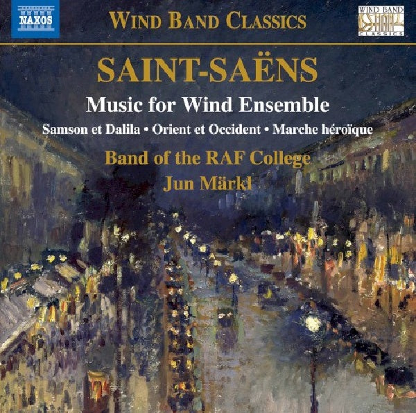 Band Of The Raf College - Saint-saens: music for wind ensemble (CD) - Velvet Music