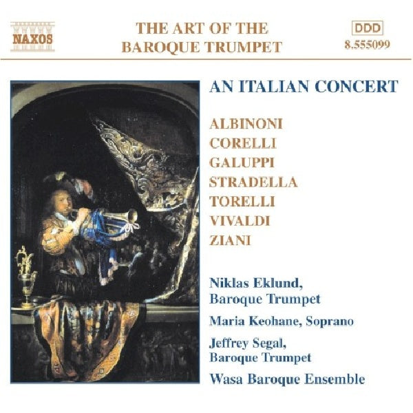 Wasa Baroque Ensemble - Art of baroque trumpet 5 (CD) - Velvet Music