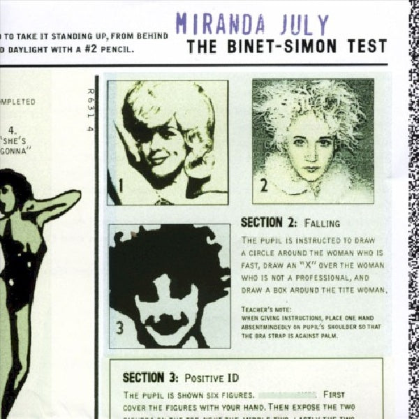 Miranda July - Binet simon test (CD) - Velvet Music