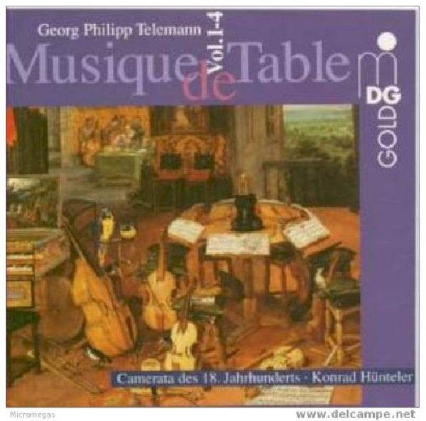G.p. Telemann - Musique de table (CD) - Velvet Music