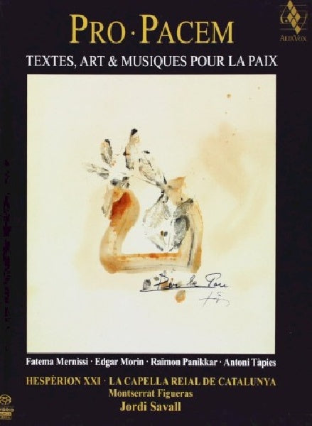 Hesperion Xxi - Pro pacem (CD) - Velvet Music