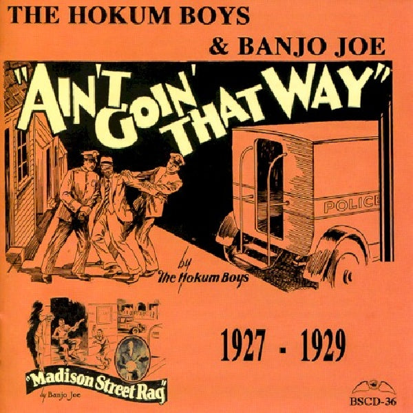 The Hokum Boys - Ain't goin' that way / 1927-1929 (CD)