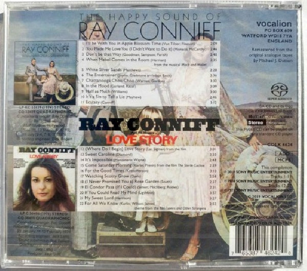 Ray Conniff - Happy sound of ray conniff & love story (CD) - Velvet Music