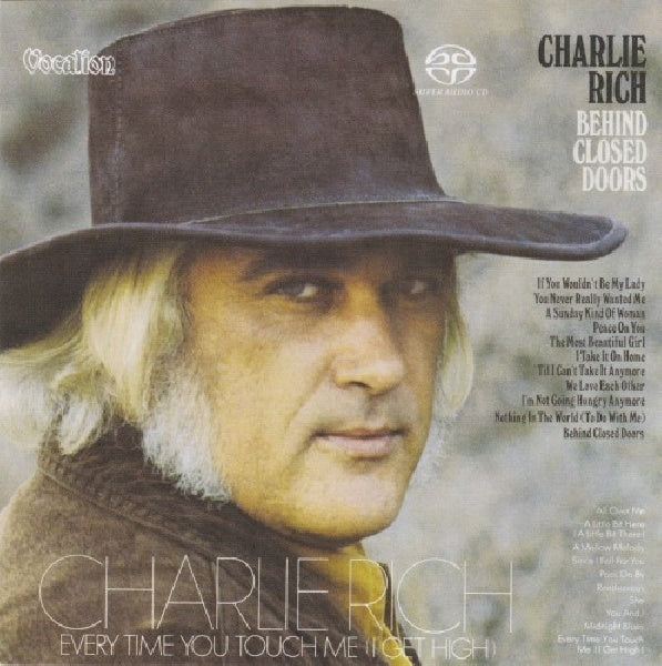 Charlie Rich - Behind closed doors & every time you touch me (i get high) (CD) - Velvet Music