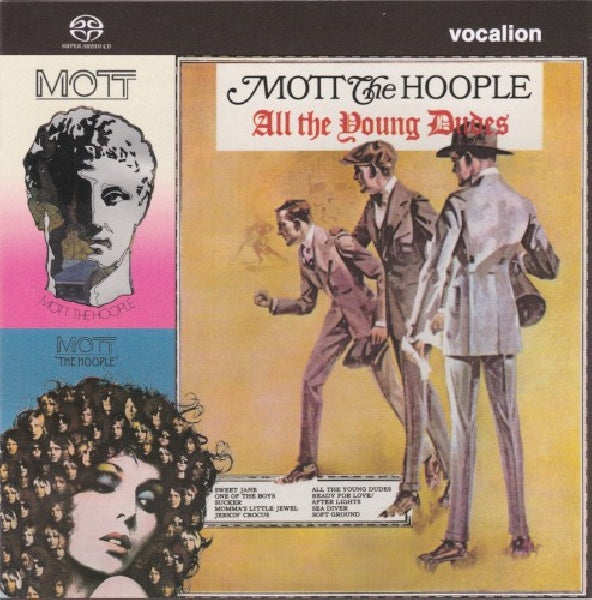 Mott The Hoople - Hoople/all the young dudes/mott (CD) - Velvet Music