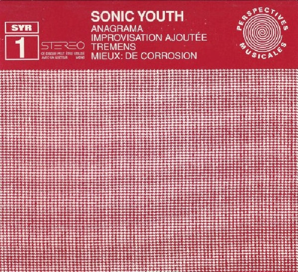 Sonic Youth - Anagrama (CD) - Velvet Music