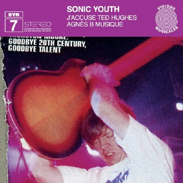 Sonic Youth - J'accuse ted hughes (12-inch maxi single)