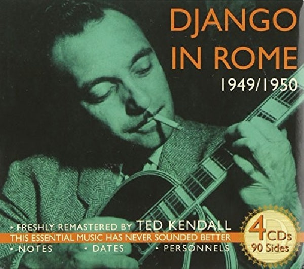 Django Reinhardt - Django reinhardt in rome 1949/50 (CD) - Velvet Music