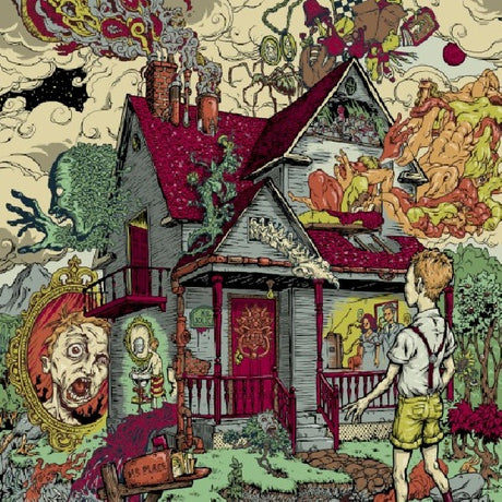 CD van A Lot Like Birds met de albumtitel No Place, zichtbaar in de verpakking met coverkunst en titel op de voorkant