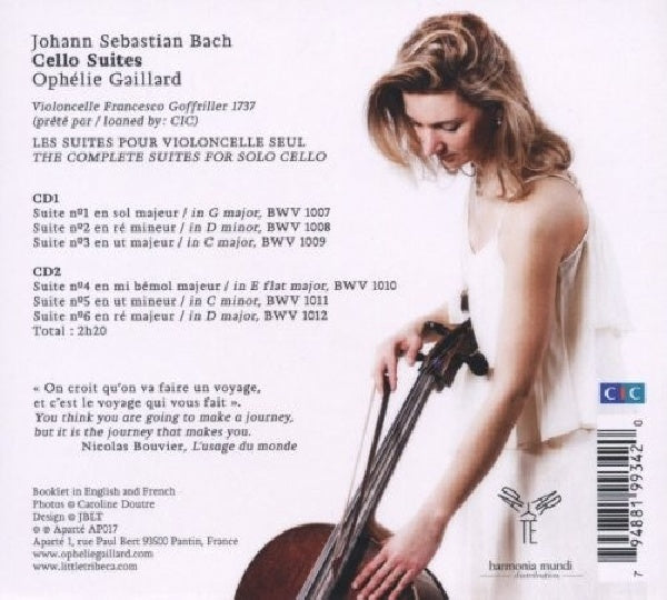 Frank Peter Zimmermann - Cello suites (CD) - Velvet Music