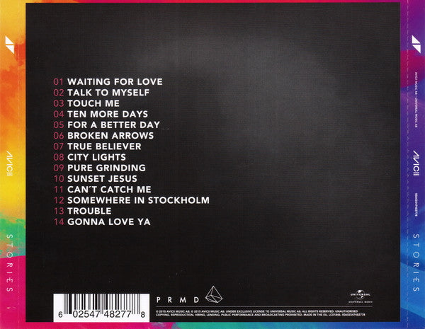 Avicii - Stories (tweedehands CD) - Velvet Music