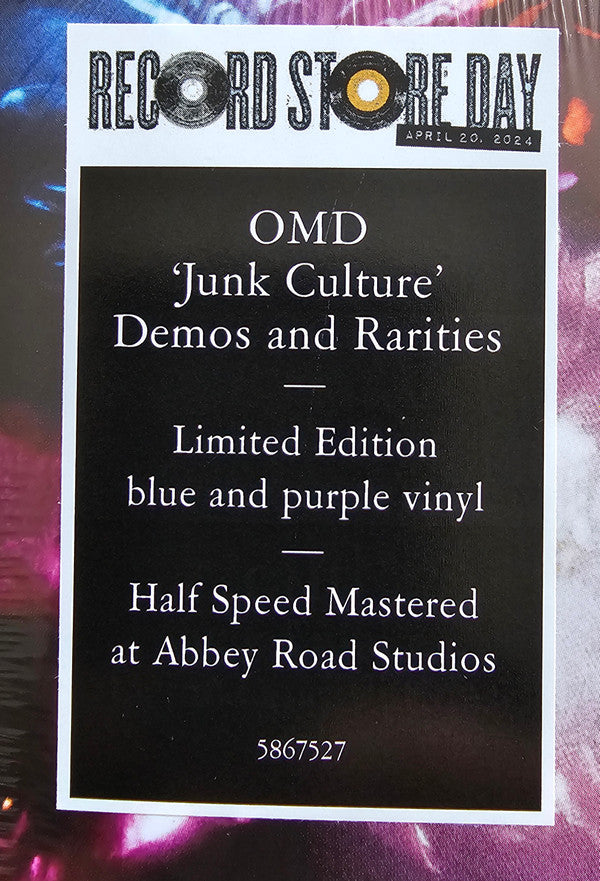 Orchestral Manoeuvres In The Dark - 'Junk Culture' Demos and Rarities (LP)