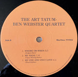 Art Tatum - Ben Webster Quartet, The - The Art Tatum - Ben Webster Quartet (LP) - Velvet Music