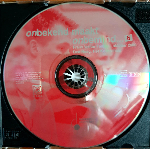 Various - Frans Vester Festival Oktober 2002 (tweedehands CD) - Velvet Music