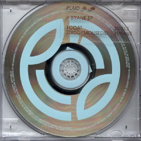 Plaid - P-brane ep -4tr- (CD-single) - Velvet Music