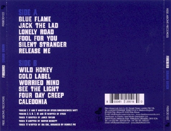 Firebird - Grand union (CD) - Velvet Music