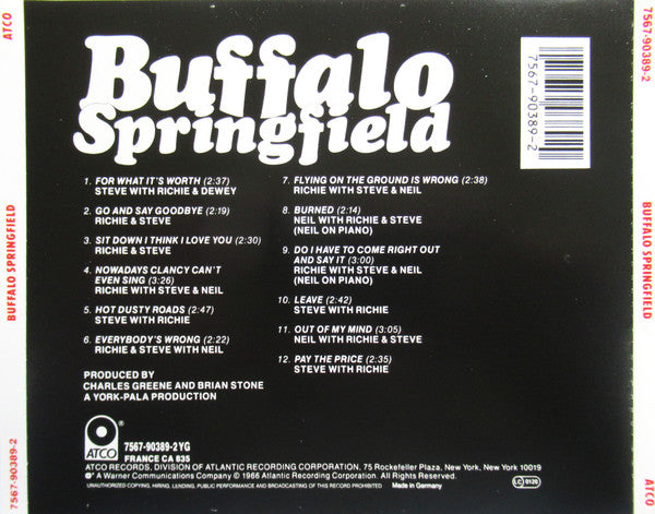 Buffalo Springfield - Buffalo Springfield (CD) - Velvet Music