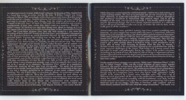 Septic Flesh - Revolution dna (CD) - Velvet Music