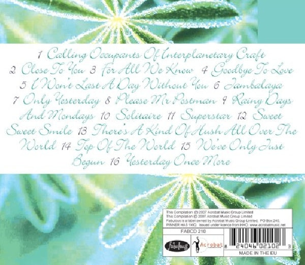 Divers artistes - Instrumental carpenters (CD)